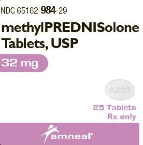 Methylprednisolone 32 mg AA29