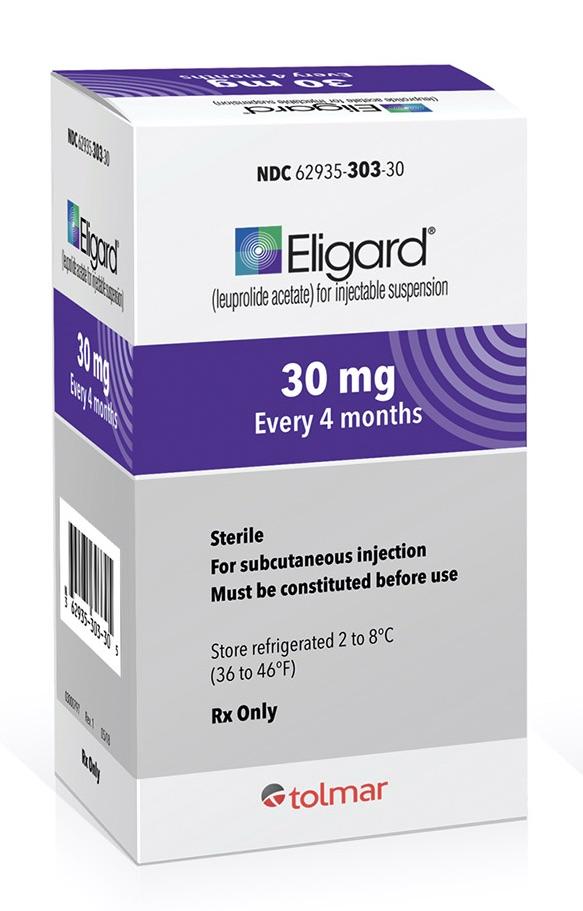 Eligard 30 mg single-dose injection kit medicine
