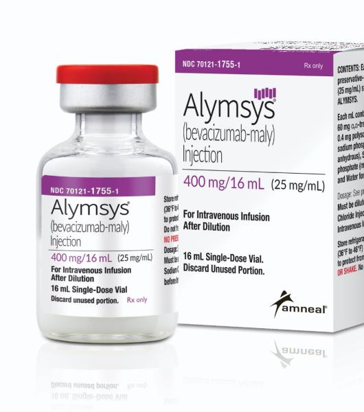 Alymsys 400 mg/16 mL (25 mg/mL) vial