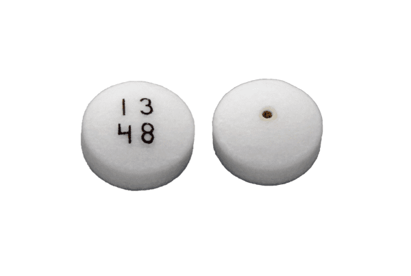 Pill 13 48 White Round is Venlafaxine Hydrochloride Extended-Release