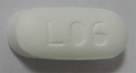 Pill L06 White Capsule/Oblong is Metformin Hydrochloride