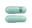 Pill HR2 Green Capsule/Oblong is Dimethyl Fumarate Delayed-Release