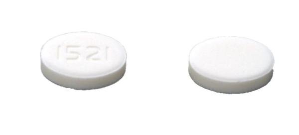 Pill 1521 White Oval is Triazolam