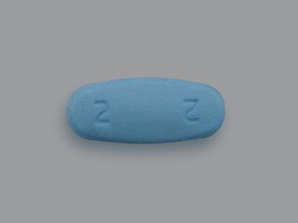 Pill 2 2 Blue Capsule/Oblong is Brenzavvy
