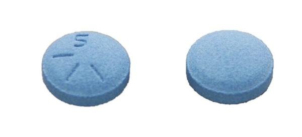 Pill 1115 Blue Round is Teriflunomide