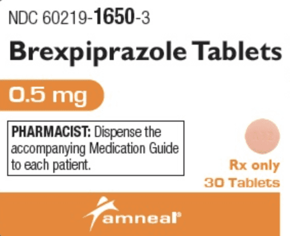 Pill A32 Beige Round is Brexpiprazole