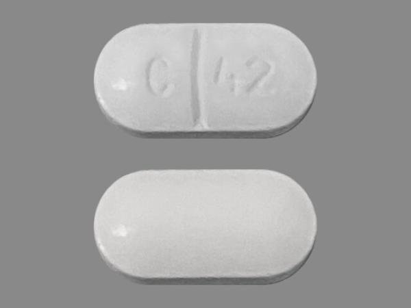 Pill C 42 White Capsule/Oblong is Torsemide