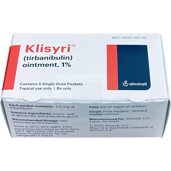 Pill medicine is Klisyri 1% ointment