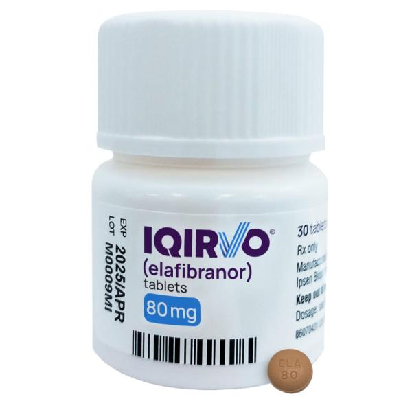 Pill ELA 80 is Iqirvo 80 mg