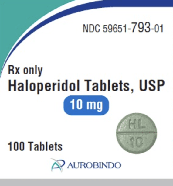 Pill HL 10 Green Round is Haloperidol
