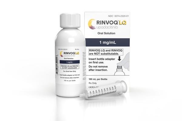 Pill medicine is Rinvoq LQ 1 mg/mL oral solution
