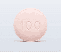 Pill 100 Orange Round is Ogsiveo
