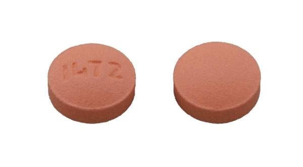Pill 1472 Orange Round is Ivabradine Hydrochloride