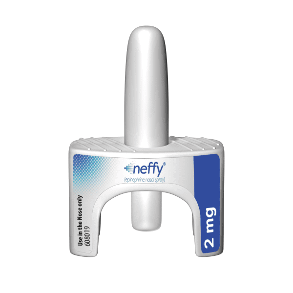 Neffy 2 mg/0.1 mL nasal spray medicine