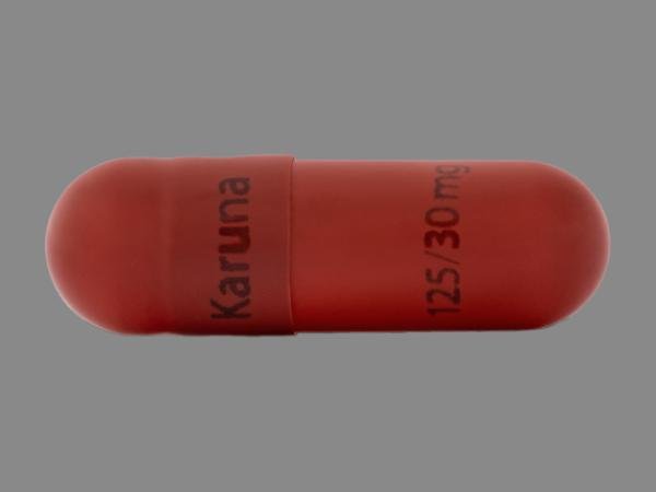 Cobenfy xanomeline 125 mg / trospium chloride 30 mg Karuna 125/30mg