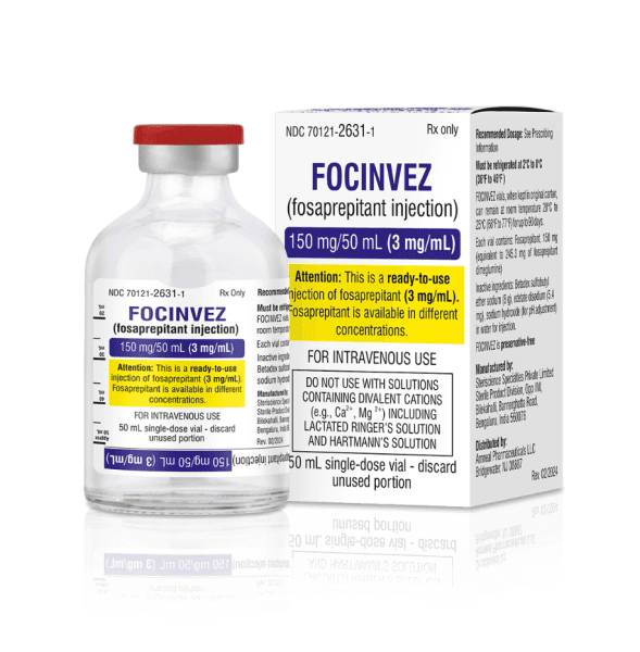 Focinvez 150 mg/50 mL (3 mg/mL) injection medicine