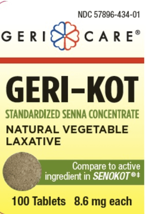 Pill GC 434 Brown Round is Geri-Kot