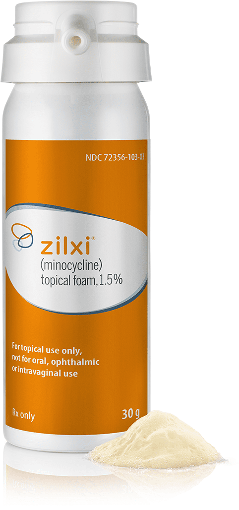 Pill medicine is Zilxi 1.5% topical foam