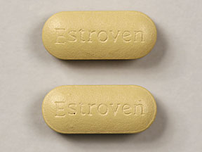 Pill ESTROVEN ESTROVEN Tan Oval is Estroven