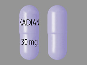 Pill KADIAN 30 mg is Kadian 30 mg