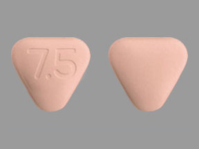 Pill 7.5 Pink Three-sided is Corlanor