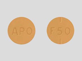 Apo F50 Pill Images Yellow Round