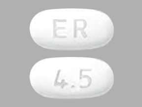 Mirapex ER 4.5 mg (ER 4.5)