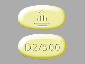 Jentadueto linagliptin 2.5 mg / metformin hydrochloride 500 mg D2/500 Logo