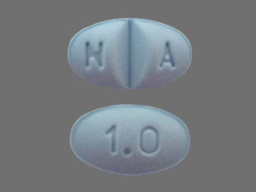 Alprazolam 1 mg N A 1.0