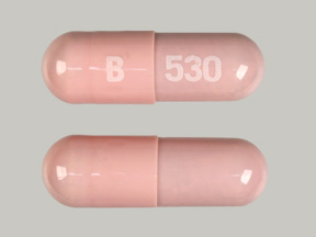 Pill B 530 is Vinate IC Prenatal Multivitamins with Folic Acid 1 mg