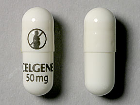 Thalomid (thalidomide) 50 mg (CELGENE 50 mg DO NOT GET PREGNANT SYMBOL)