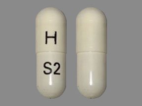 Pill H S2 White Capsule/Oblong is Silodosin