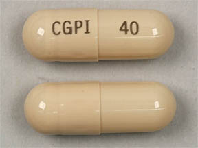 Oracea 40 mg (immediate release 30 mg / delayed release 10 mg) (CGPI 40)