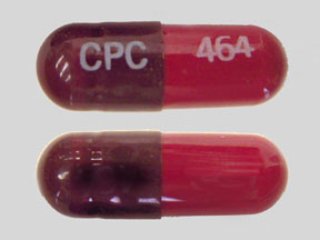 Pill CPC 464 is Ferotrin ascorbic acid 75 mg / folic acid 500 mcg / cyanocobalamin 15 mcg / ferrous fumarate 110 mg / Liver Stomach Concentrate (Intrinsic Factor) 240 mg