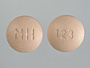 Caffeine and ergotamine 100 mg / 1 mg MH 123