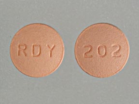 Pill RDY 202 Pink Round is Risperidone