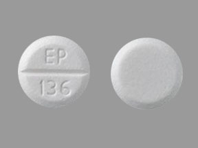 Benztropine mesylate 0.5 mg EP 136