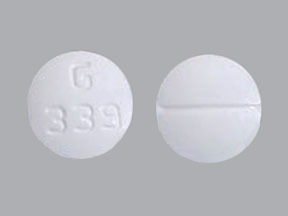 Pill G 339 White Round is Sulfamethoxazole and Trimethoprim