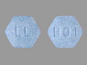 Hydrochlorothiazide and lisinopril 12.5 mg / 10 mg B01 LL