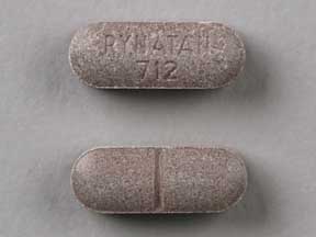 Pill RYNATAN 712 is Rynatan Pediatric 4.5 mg / 5 mg
