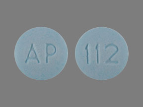 Hyoscyamine sulfate 0.125 mg AP 112