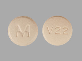Hydrochlorothiazide and valsartan 12.5 mg / 160 mg M V22