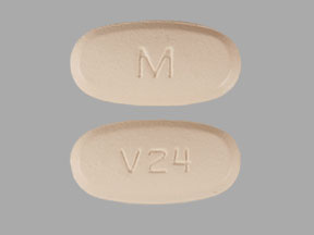 Hydrochlorothiazide and valsartan 12.5 mg / 320 mg M V24