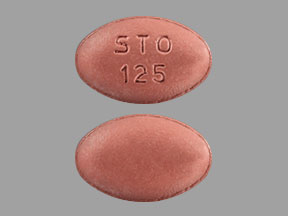 Carbidopa, entacapone and levodopa 31.25 mg / 200 mg / 125 mg STO 125
