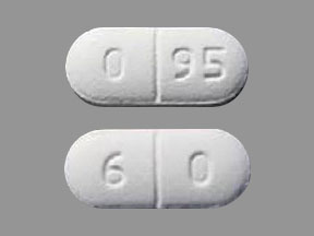Fluoxetine hydrochloride 60 mg 0 95 6 0