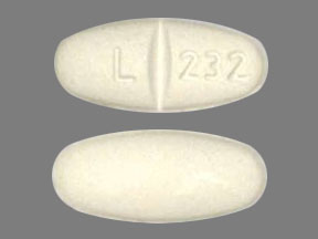 Hydrochlorothiazide and metoprolol tartrate 25 mg / 100 mg L 232
