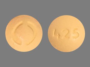 Pill O 425 Peach Round is Imipramine Hydrochloride