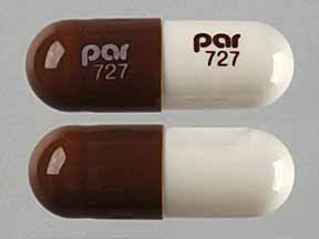 Doxycycline monohydrate 100 mg par 727 par 727
