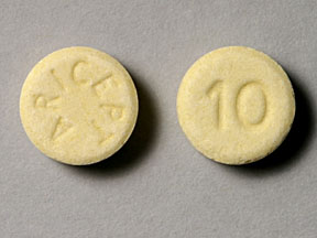 Pill 10 ARICEPT is Aricept ODT 10 mg
