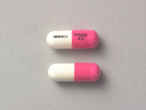 Prazosin hydrochloride 2 mg MINIPRESS PFIZER 437